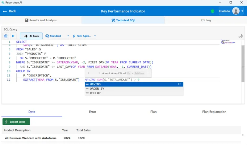 Reportman.AI Developers