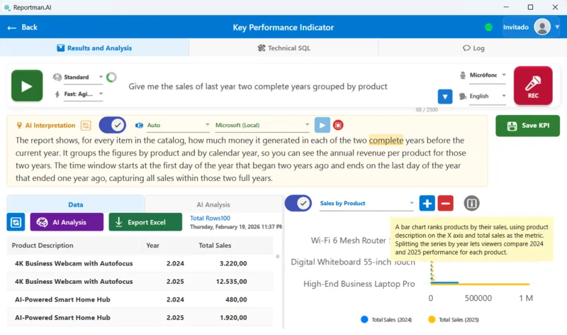Reportman.AI Screenshot
